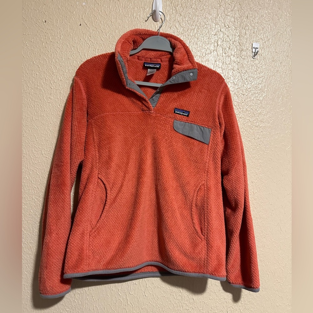 Patagonia Fleece Pullover Sweater Polartec Thermal Pro Size Medium